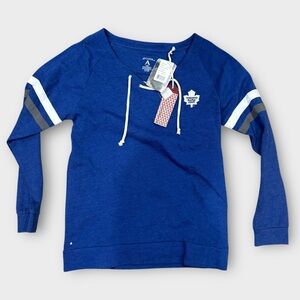 Antigua Toronto Maple Leafs Women’s Foxy Hockey Pullover Size L